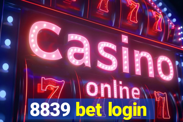 8839 bet login