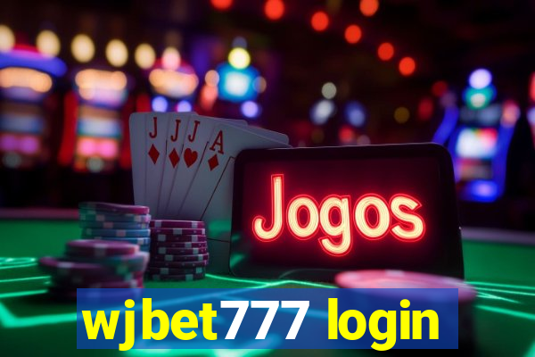 wjbet777 login