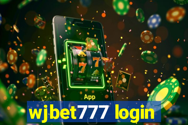 wjbet777 login