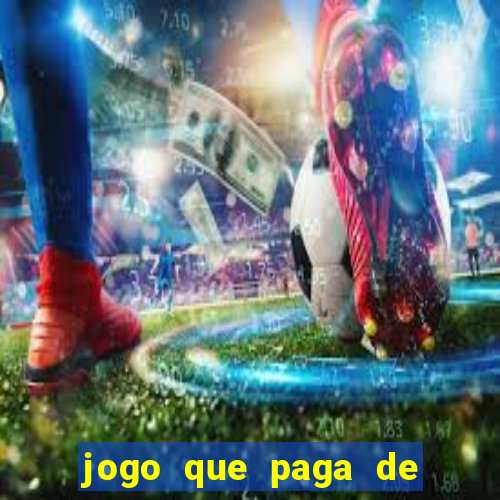 jogo que paga de verdade no pix