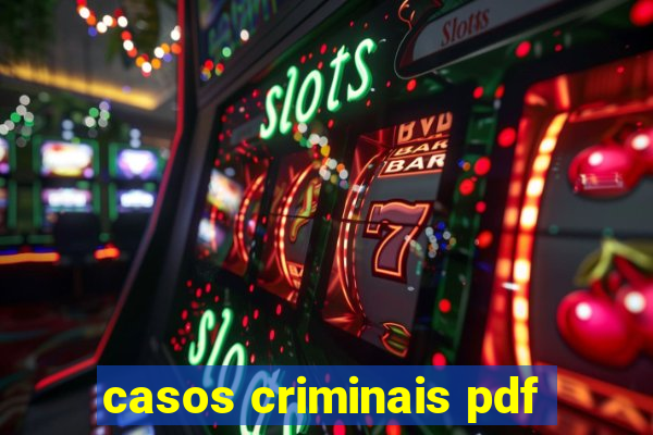 casos criminais pdf