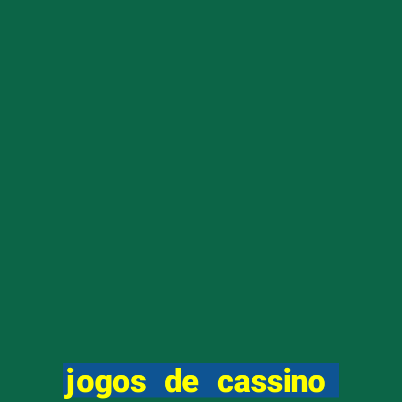 jogos de cassino que ganha dinheiro de verdade