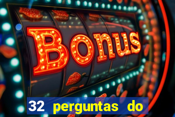 32 perguntas do livro do destino