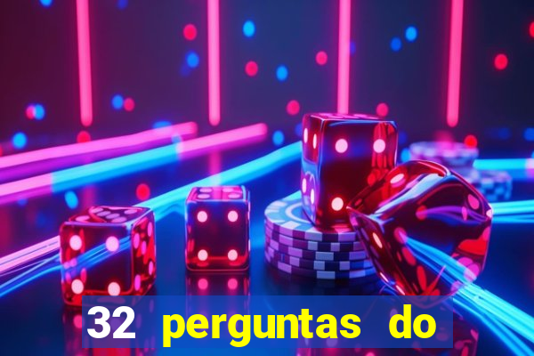 32 perguntas do livro do destino