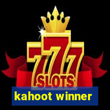 kahoot winner