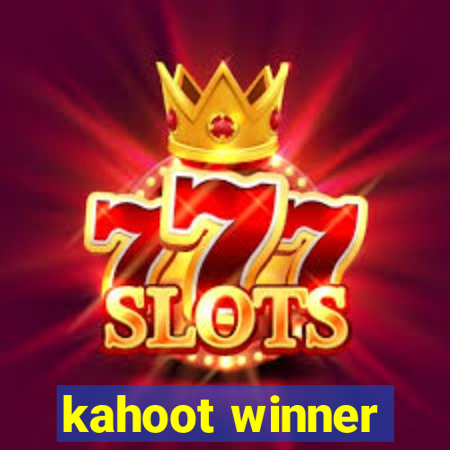 kahoot winner