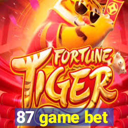 87 game bet