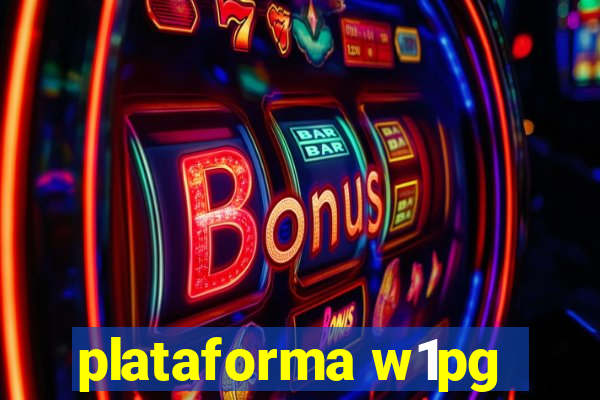 plataforma w1pg