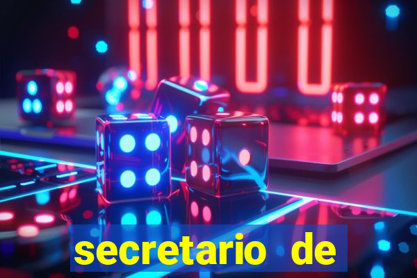 secretario de esporte salario