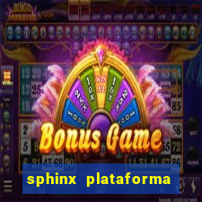 sphinx plataforma de jogos