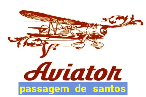 passagem de santos para guarulhos aeroporto