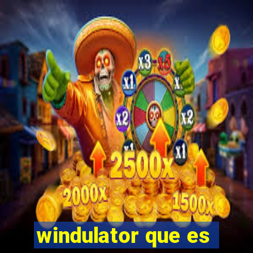 windulator que es