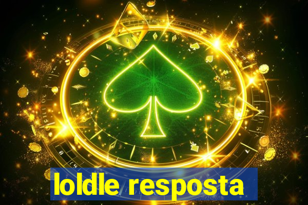 loldle resposta