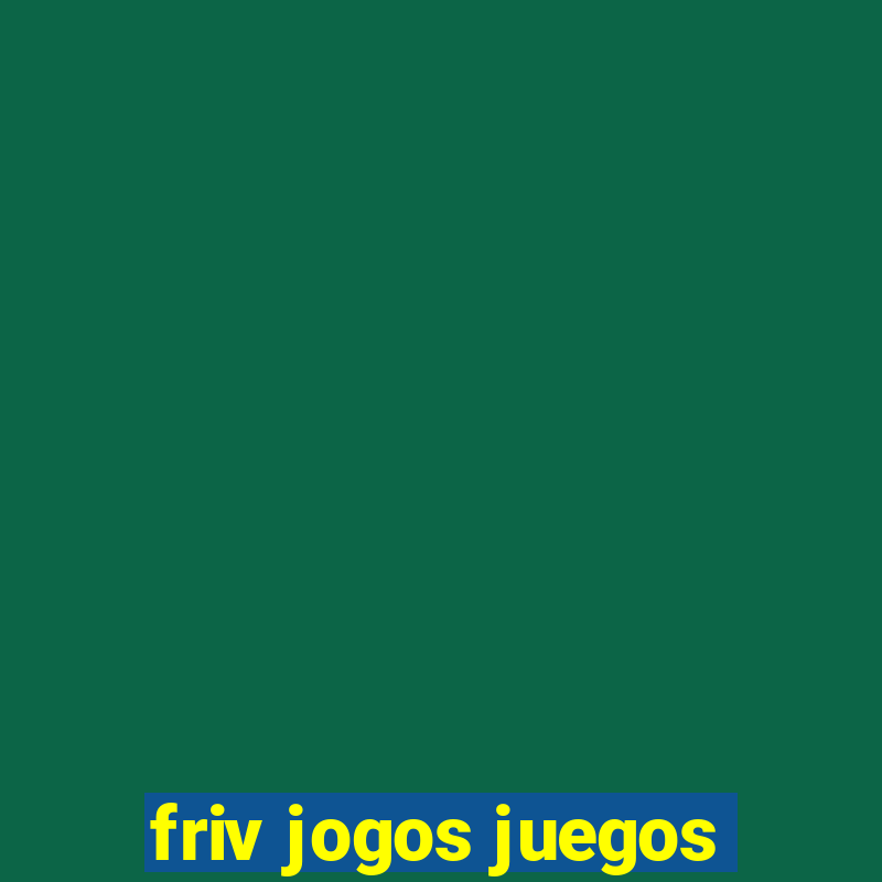 friv jogos juegos