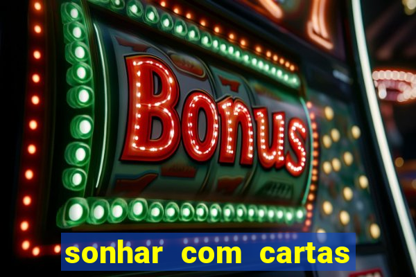 sonhar com cartas de baralho no chao