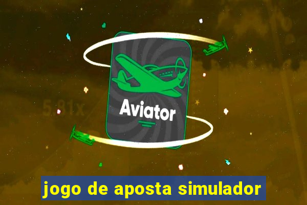 jogo de aposta simulador