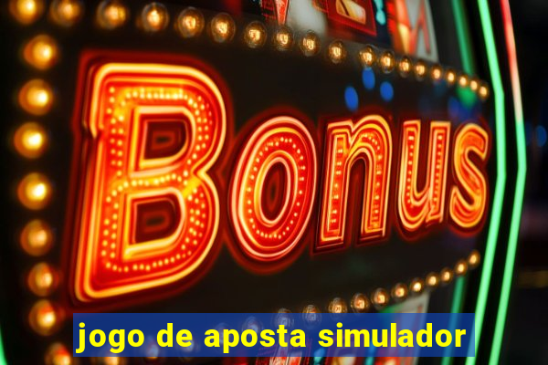 jogo de aposta simulador