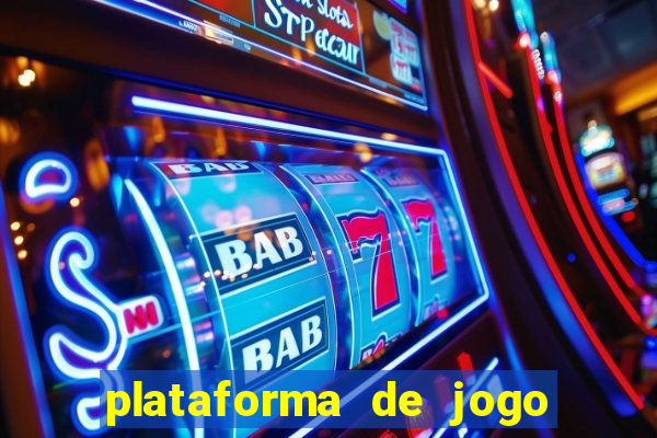 plataforma de jogo nova pagando