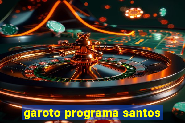 garoto programa santos