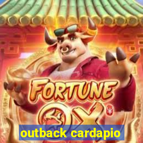 outback cardapio