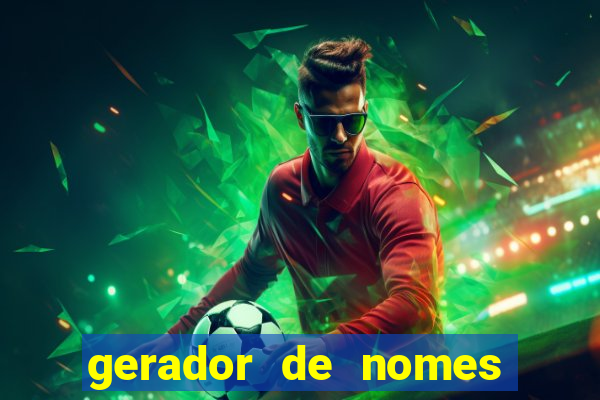 gerador de nomes para jogos