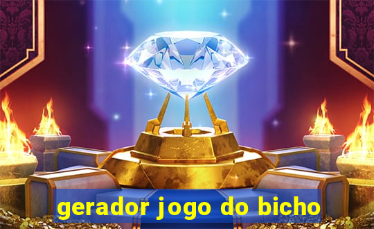 gerador jogo do bicho