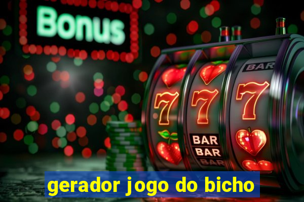 gerador jogo do bicho