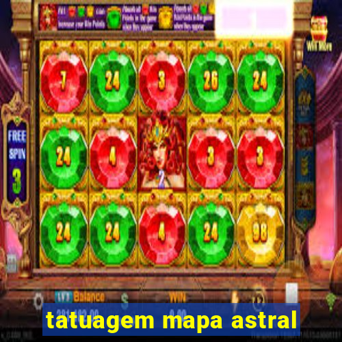 tatuagem mapa astral