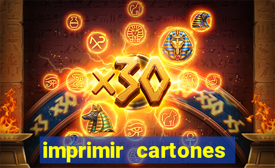 imprimir cartones de bingo