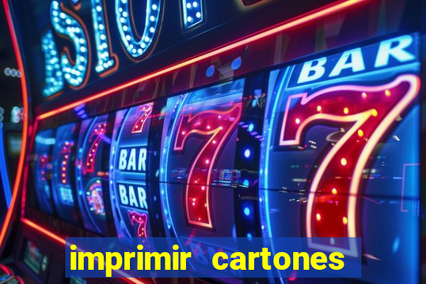 imprimir cartones de bingo