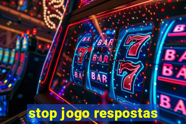 stop jogo respostas