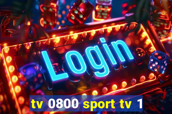 tv 0800 sport tv 1