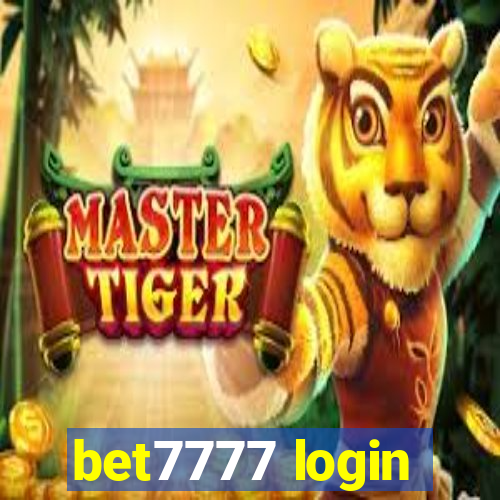 bet7777 login