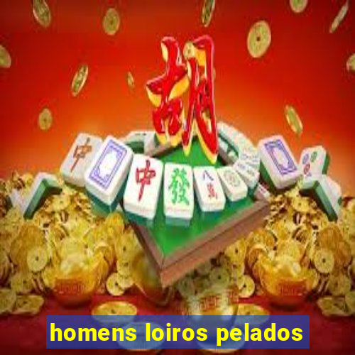 homens loiros pelados