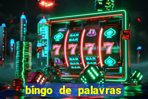 bingo de palavras de natal