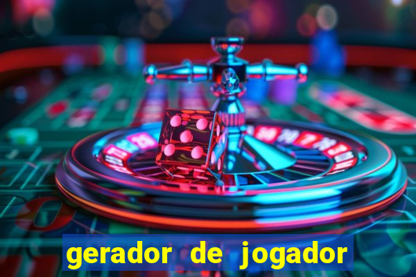 gerador de jogador de futebol