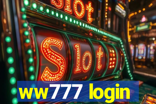 ww777 login