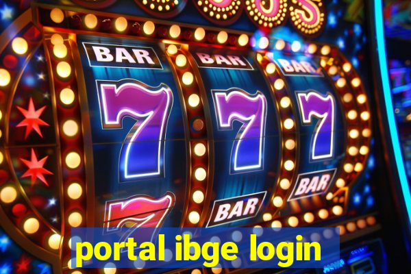 portal ibge login