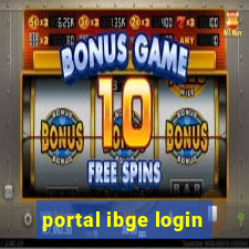 portal ibge login