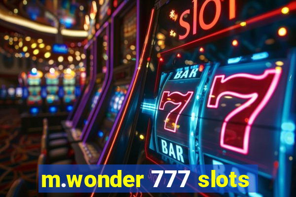 m.wonder 777 slots