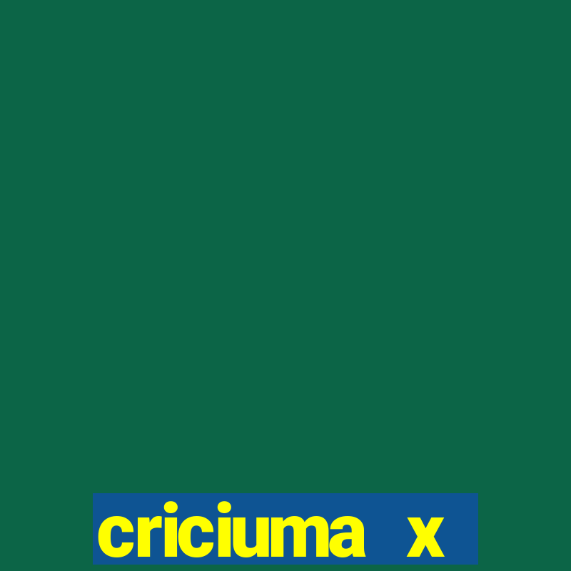 criciuma x fluminense palpite