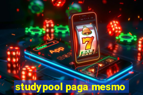 studypool paga mesmo