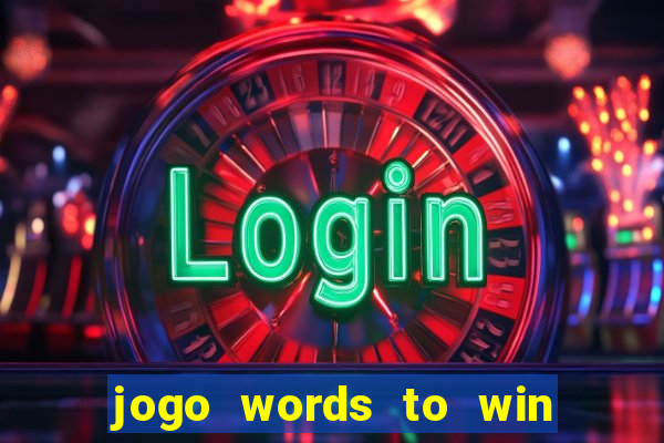 jogo words to win paga mesmo