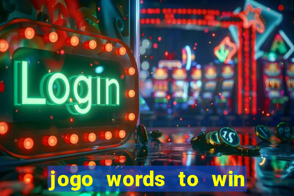 jogo words to win paga mesmo