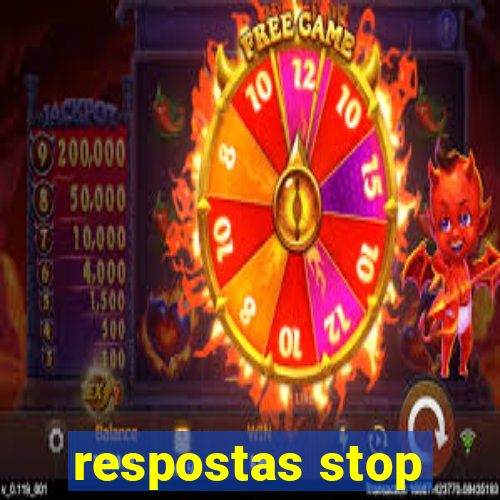 respostas stop