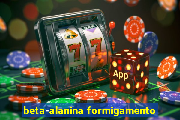 beta-alanina formigamento