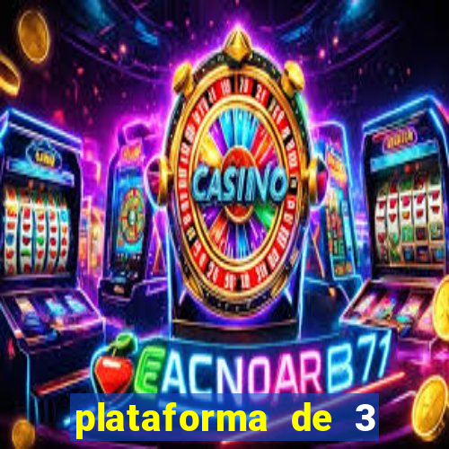 plataforma de 3 reais pg