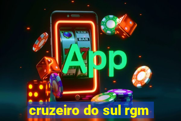 cruzeiro do sul rgm