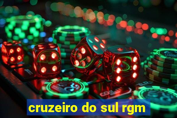 cruzeiro do sul rgm