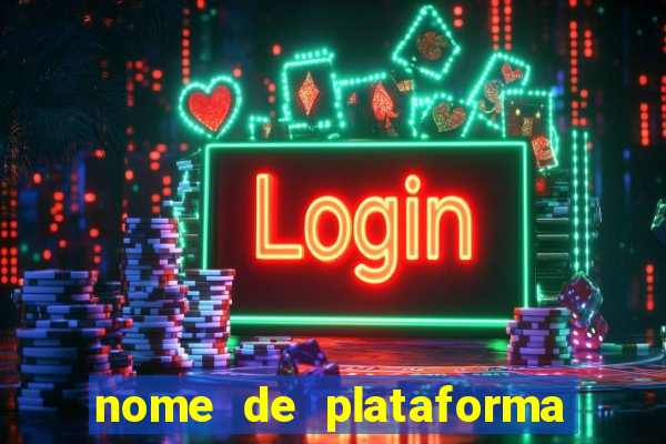 nome de plataforma de jogos